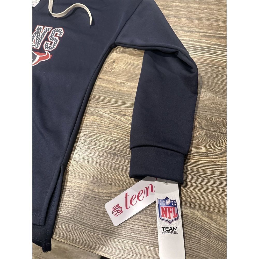 Houston Texans Juniors Teen Medium(7/9) Team Apparel Plush Sweatshirt. $44.99.J - Picture 5 of 6
